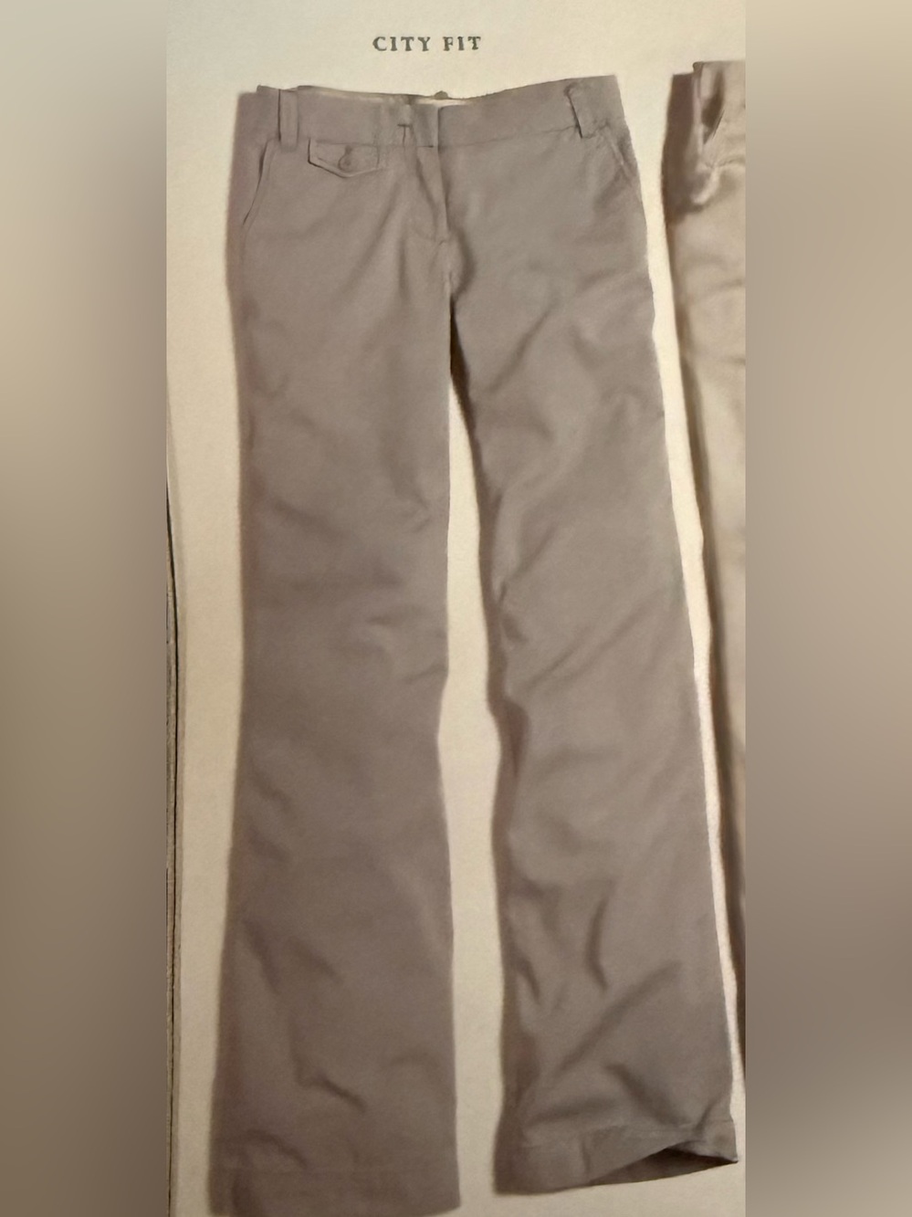 J. Crew Women’s Stone Boot-Cut Chino Pants.  Sz 16, 14. NWT. $39